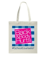 School Counselor Tote Bag tile