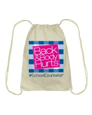 School Counselor Drawstring Bag tile