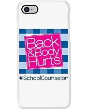 School Counselor Phone Case tile