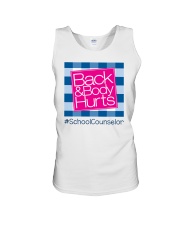 School Counselor Unisex Tank tile