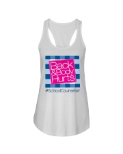 School Counselor Ladies Flowy Tank tile