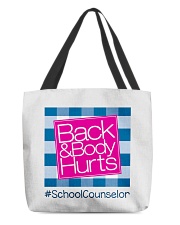 School Counselor All-Over Tote tile