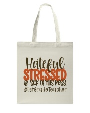 1st Grade Teacher Tote Bag tile