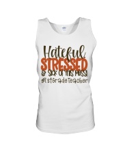 1st Grade Teacher Unisex Tank tile
