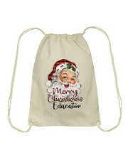 Educator - Christmas Drawstring Bag tile
