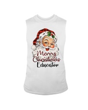 Educator - Christmas Sleeveless Tee tile