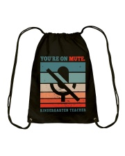 Kindergarten Teacher Drawstring Bag tile