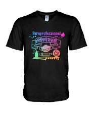 Paraprofessional V-Neck T-Shirt tile