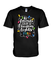 Paraprofessional V-Neck T-Shirt tile