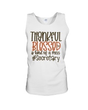 Secretary Unisex Tank tile