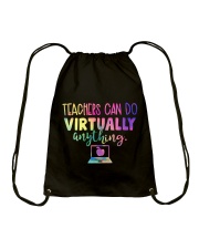 Teachers can do virtually anything Drawstring Bag tile