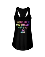 Teachers can do virtually anything Ladies Flowy Tank tile