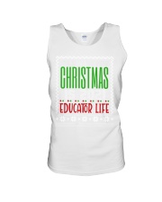 Educator - Christmas Unisex Tank tile