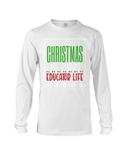 Educator - Christmas Long Sleeve Tee tile