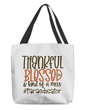 Paraeducator All-Over Tote tile