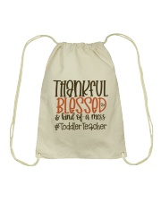 Toddler Teacher Drawstring Bag tile