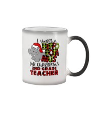 2nd Grade Teacher Color Changing Mug tile