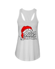 School Counselor Ladies Flowy Tank tile
