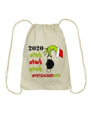 PE Teacher - Christmas Drawstring Bag tile