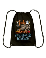 3rd Grade Teacher Drawstring Bag tile