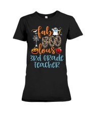 3rd Grade Teacher Premium Fit Ladies Tee tile