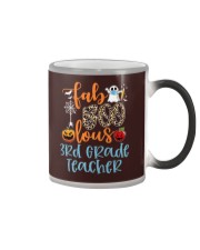 3rd Grade Teacher Color Changing Mug tile