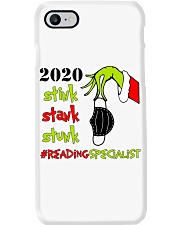 Reading Specialist Christmas Phone Case tile