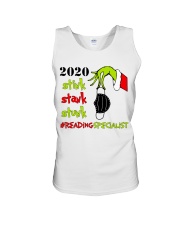 Reading Specialist Christmas Unisex Tank tile