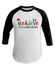 5th Grade Teacher Baseball Tee tile