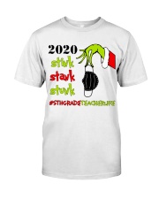 5th Grade Teacher Christmas Classic T-Shirt tile