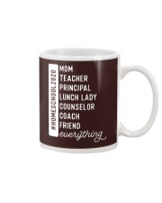 Mom Teacher Principal Lunch Lady Coach Everything Mug tile