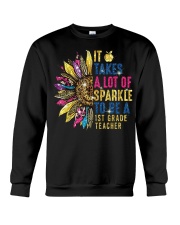1st Grade Teacher Crewneck Sweatshirt tile