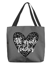 4th Grade Teacher All-Over Tote tile