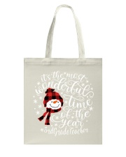 3rd Grade Teacher Tote Bag tile