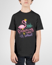 100 days of school 10 Youth T-Shirt garment-youth-tshirt-front-01