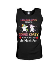 Librarian Unisex Tank tile