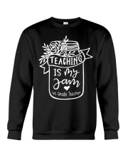 1st Grade Teacher Crewneck Sweatshirt tile