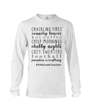 5th Grade Teacher Long Sleeve Tee tile