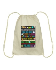 Health safety rule Drawstring Bag tile