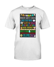 Health safety rule Classic T-Shirt tile