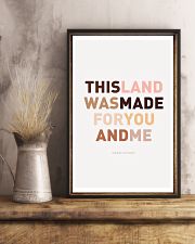 This land is made for you and me 11x17 Poster lifestyle-poster-3