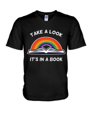 Librarian Life 1 V-Neck T-Shirt tile