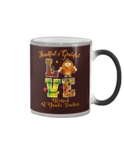 1st Grade Teacher Color Changing Mug tile
