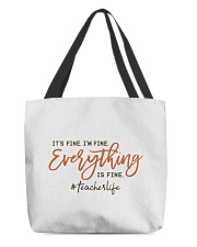 Teacher All-Over Tote tile