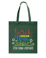 Teach love inspire Tote Bag tile