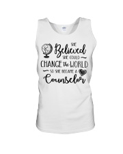 Counselor Unisex Tank tile