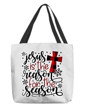 Jesus is the reason for the season All-Over Tote tile