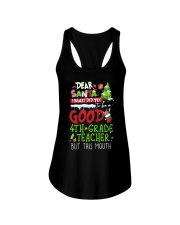 4th Grade Teacher Ladies Flowy Tank tile