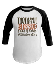 Office Secretary Baseball Tee tile