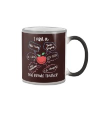 2nd Grade Teacher Color Changing Mug tile
